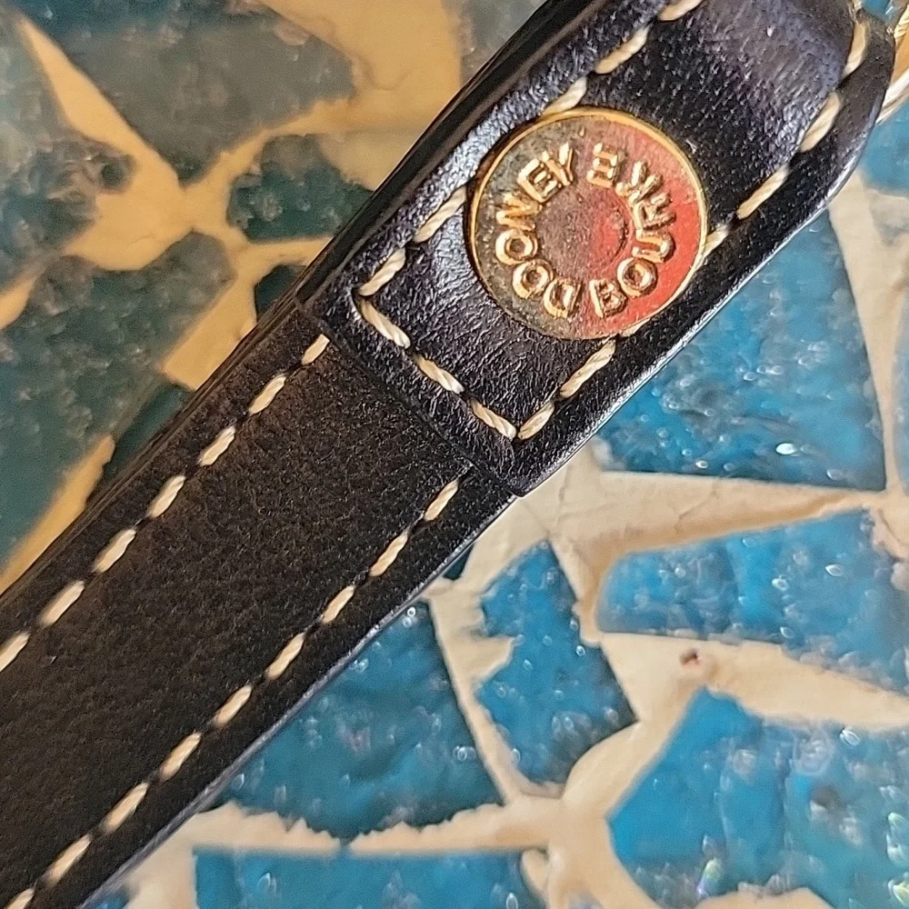 Dooney & Bourke Signature Wristlet With Gold Hardware